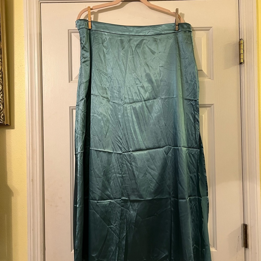 SHEIN Teal Maxi Skirt